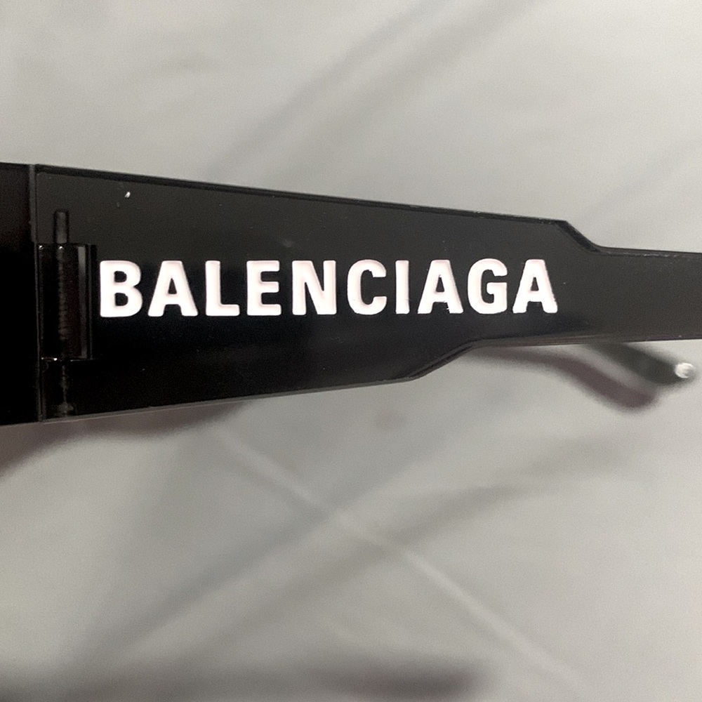 BALENCIAGA wrap around sunglasses